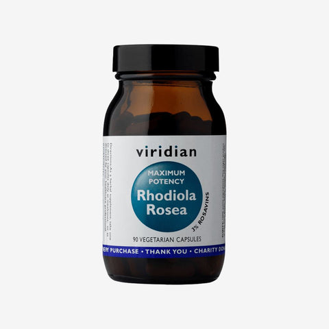 Viridian Maximum Potency Rhodiola Rosea - 90 kapslí