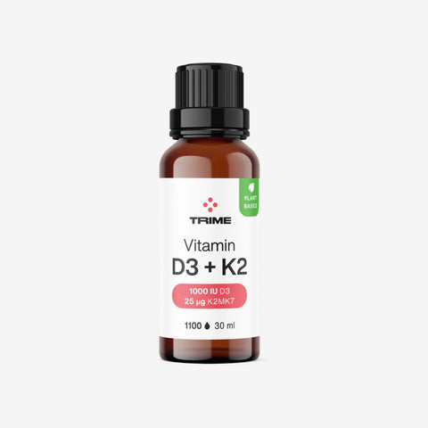 Trime Vitamin D3 + K2 - 1000 IU